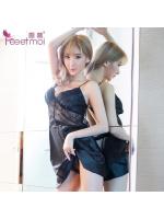 ชุดนอนผ้าไหม ชุดนอนคุณหนู สุดหรู สายเดี่ยว เนื้อผ้าไหม สีดำ แต่งลูกไม้ซีทรูช่วงอก ด้านหลังแต่งลูกไม้เว้าหลัง ผูกสาย แบบหรู สวยเซ็กซี่ มากเลยคะ เนื้อผ้า นุ่มลื่น เงา สวยหรู งานเย็บเกรดพรีเมี่ยมคะ