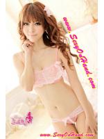 ชุดบิกินี่ เซ็กซี่ ชุดทูพีซ เซ็ทบิกินี่ ซีทรู สีชมพูหวานแต่งชายระบาย ลูกไม้ พร้อมกางเกงในG string แต่งขอบ เข้าชุด แบบสวยสีหวาน น่ากินมั่กๆค่า