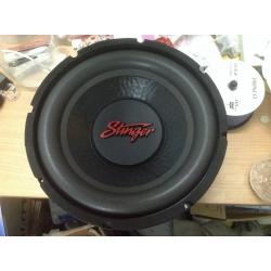 ลำโพงซับวูฟเฟอร์ 12 นิ้ว 750W ว้อยคู่ แม่เหล็ก 1 ชั้น ยี้ห้อ Slinger SL4499 (จำนวน 2 ดอก)