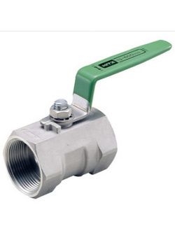 บอลวาล์วสเตนเลส Kitz 1-PC ด้ามเขียว 600psi