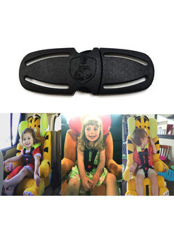 ตัวล็อคเข็มขัดนิรภัยในรถสำหรับเด็ก Baby Safety Car Seat Strap Belt