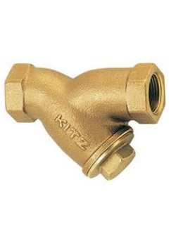 KITZ Y-Strainer ทองเหลือง Y 150Ibs. BS 1/2"
