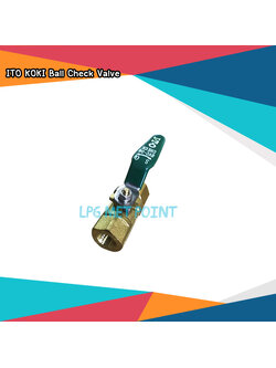 ITO KOKI Ball Check Valve BVC-06 ขนาด 1/4"