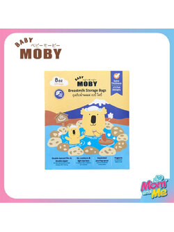 Moby ถุงเก็บน้ำนม 8 Oz (24 ชิ้น/กล่อง)
