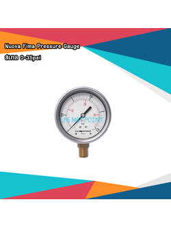 เกจวัดแรงดันแก๊ส LPG Pressure Gauge สเกล 0-35psi