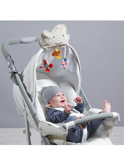 Taf Toys cloud Stroller shade ม่านบังแดด มุ้ง สำหรับติดรถเข็นทุกรุ่น playful sun shade