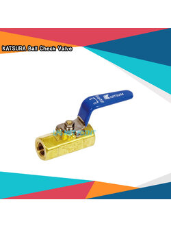 บอลเช็ควาล์ว ยี่ห้อ KATSURA Ball Check Valve HBS-302-08Rc ขนาด 1/4"