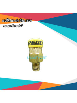 เซฟตี้รีลีฟวาล์ว Safety Relief Valve 3127G ยี่ห้อ REGO 250PSI ขนาดเกลียว 1/4"