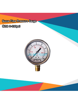 เกจวัดแรงดันแก๊ส LPG Pressure Gauge สเกล 0-230psi