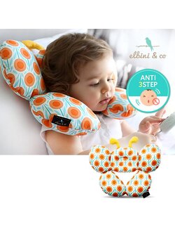 Triply neck pillow หมอนรองคอเด็กอ่อน หมอนปู ใช้ในรถเข็น คาร์ซีท