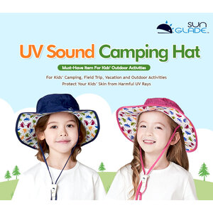 SunGlade หมวกกันเเดด กัน UV สำหรับเด็ก UV Camping Hat