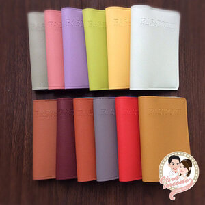 ของชำร่วยที่ใส่ปกพาสปอร์ตหนัง