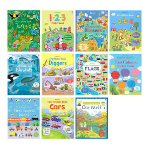Usborne หนังสือภาพสติ๊กเกอร์