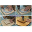 จานหมุนเหล็ก แบบลูกปืน ชุบซิ้งค์ (Lazy Susan Swivel)