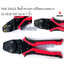 KING EAGLE คีมย้ำหางปลาเปลือยแบบทดแรง รุ่น KEJD-R35 ขนาด 7 นิ้ว