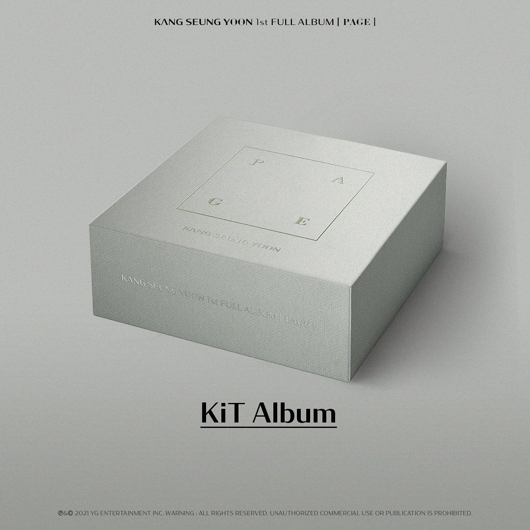 KANG SEUNG YOON 1st Album - PAGE Air-KiT