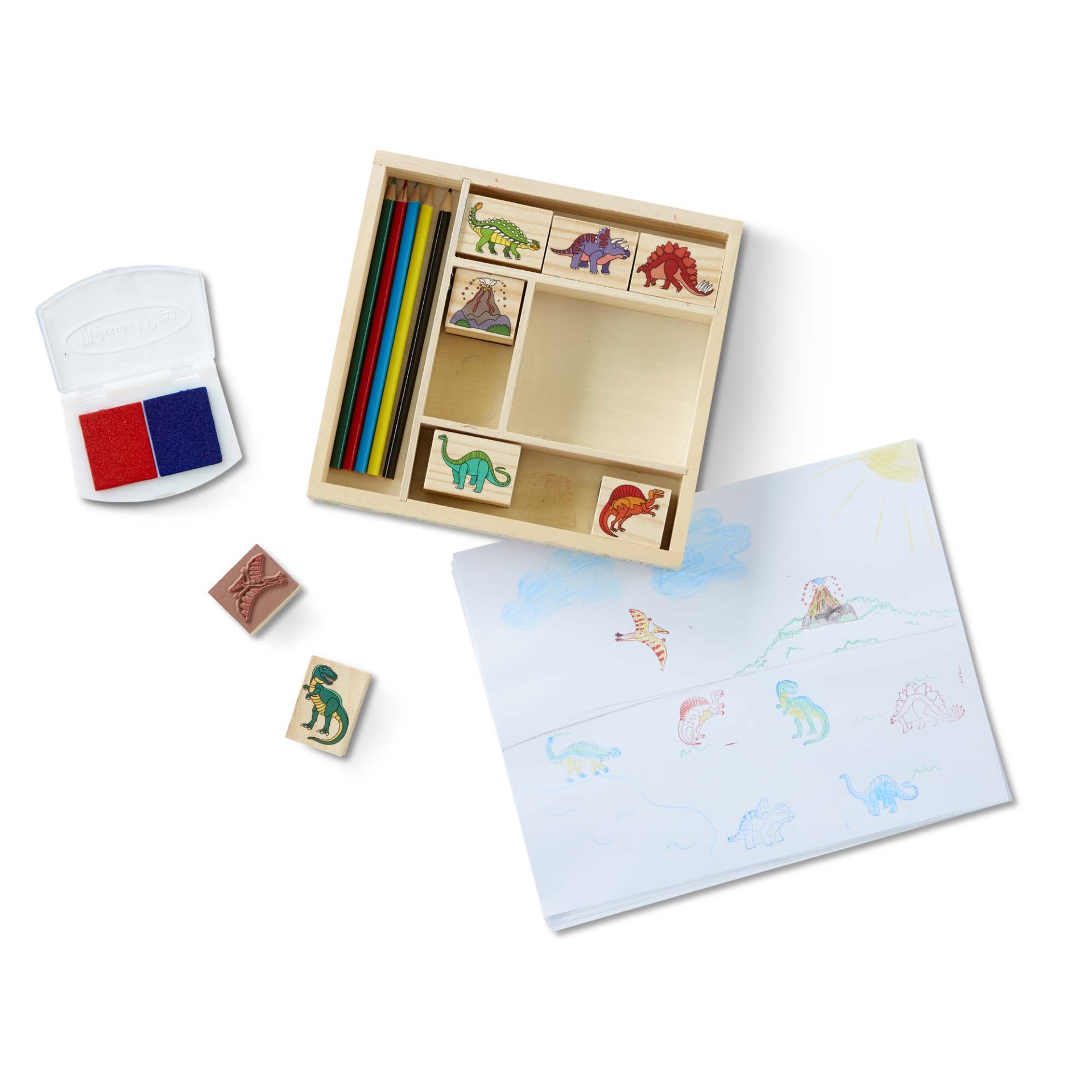 Melissa & Doug Stamp Set ชุดแสตมป์พร้อมหมึก