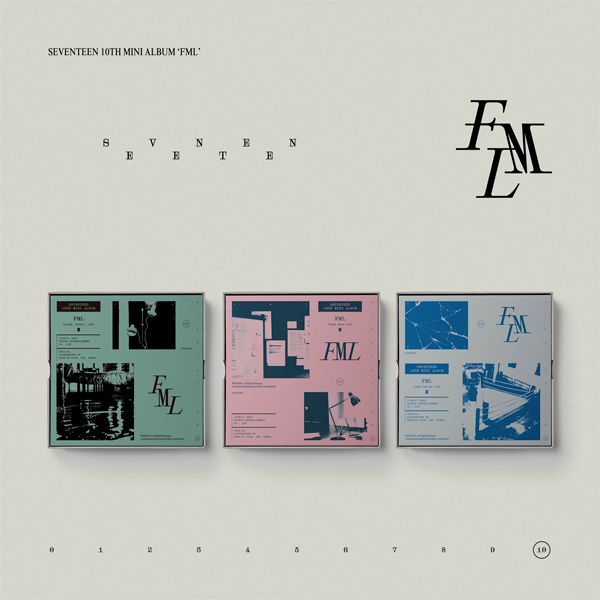 SEVENTEEN 10th Mini Album - FML (Random Ver.) CD