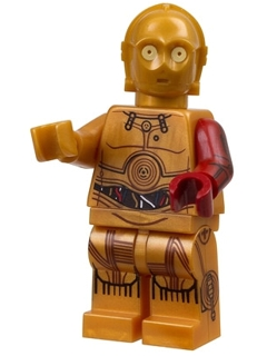 sw0653: C-3PO - Dark Red Arm (5002948)