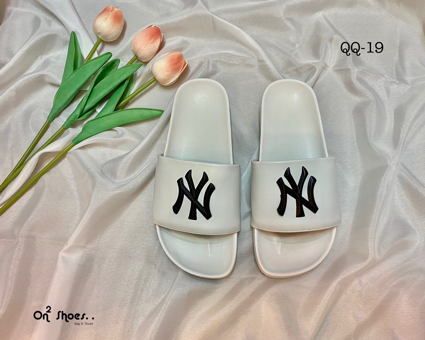 NY Sandals เข้าแล้วค่าาา💕พาสเทลที่รัก คอลใหม่ล่าสุด จากแบรนด์ New Yankees บอกเรยช้าอด น่ารักมากกกกกกก นิ่มมากกกกกก งานสวยน่าใส่มาก