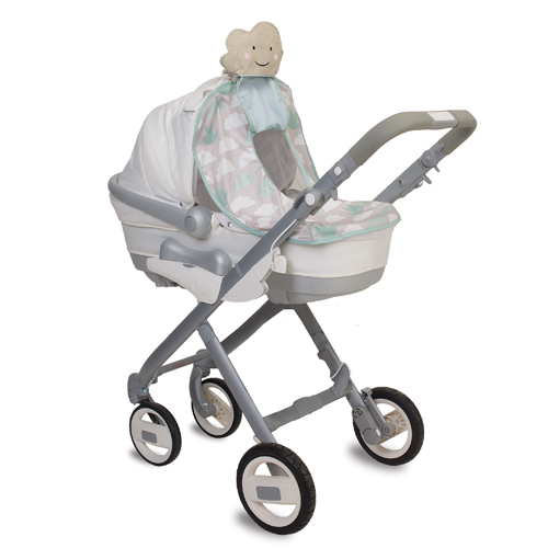 Taf Toys cloud Stroller shade ม่านบังแดด มุ้ง สำหรับติดรถเข็นทุกรุ่น playful sun shade