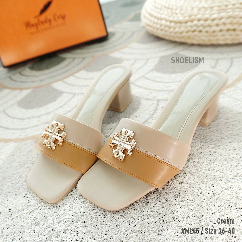 มาใหม่ สวยจนต้องร้องกรี๊ด!! รองเท้าส้นสูง งานทูโทน เรียบหรู สไตล์คุณหนู สวมใส่สบาย พร้อมเสิร์ฟความสวย รีบทักกันมาน้า...