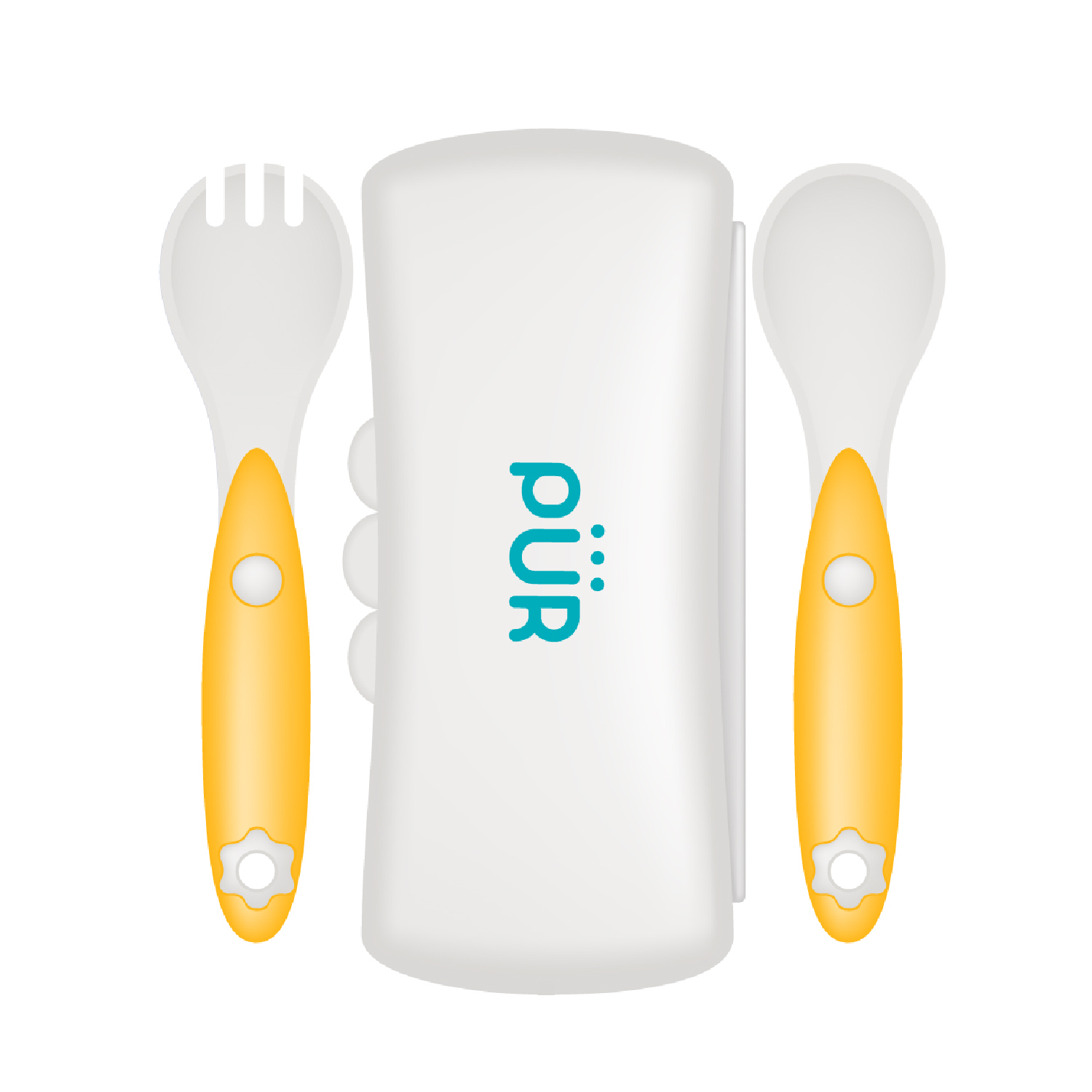 Pur ชุดช้อนส้อม พร้อมกล่องเดินทาง