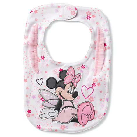 Z Minnie Mouse Bib for Baby