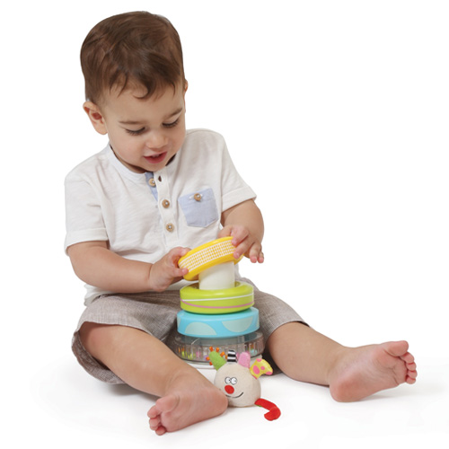 TafToys stacker Kooky Stacker สำหรับน้อง 9 เดือนขึ้นไป