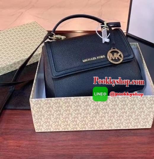 MICHAEL MICHAEL KORS Saffiano Leather สีดำ(มีสีเดียว) 100% Saffiano Leather