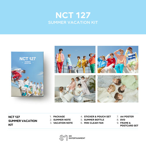2019 NCT 127 SUMMER VACATION KIT