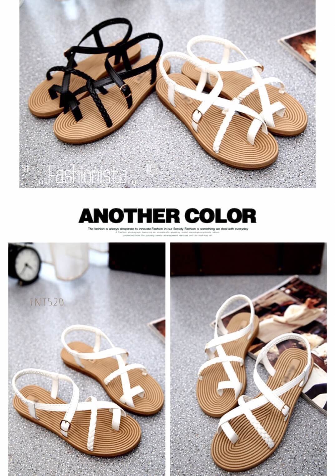 TOE POST BEACH SANDALS สินค้าขายดีพร้อมส่ง รองเท้าแตะคีบแบบรัดส้นยางยืด สไตล์ลำลอง สวมใส่ชิวๆสบายๆ วัสดุหนัง pu เนื้อหนานุ่มไม่บาดเท้าดีไซน์สานไขว้หน้า cutting สวยประณีตขึ้นทรงไม่เหี่ยวย่น กระชับ น้ำหนักเบา พื้นยางพารายืดหยุ่นตามการเดิน ทรงเปลือยเท้าเก๋ไก