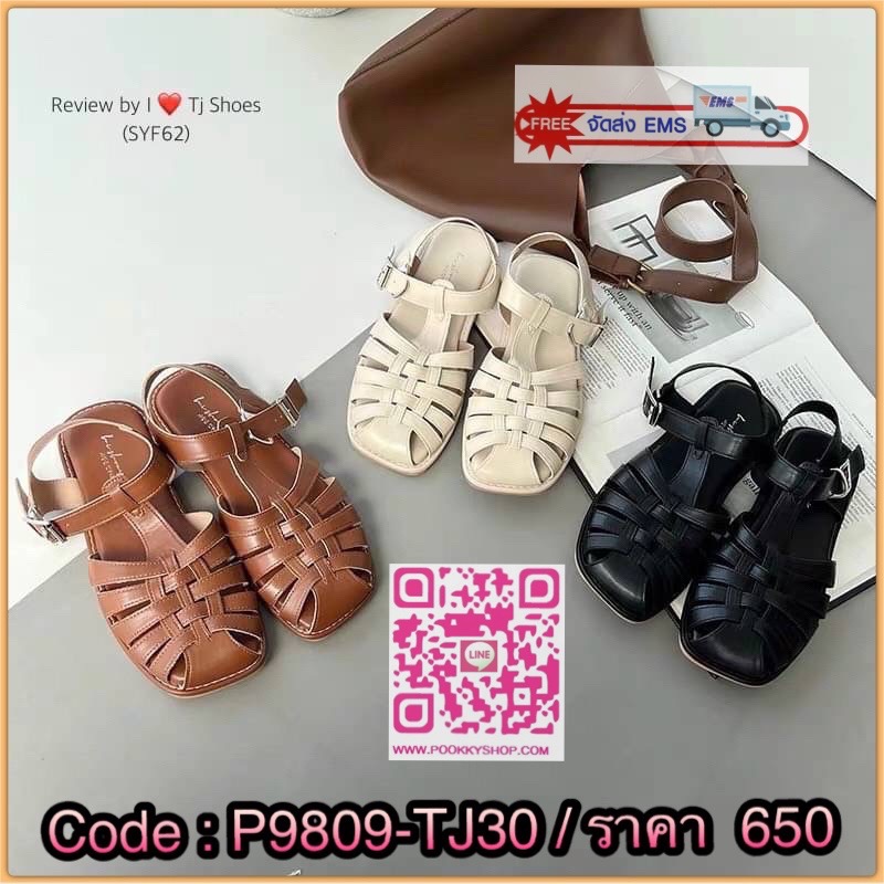 !! พร้อมส่งรองเท้ารัดส้นนำเข้าสวยเก๋ขายดีมากๆ !!! - หนังรุ่นนี้ใส่ดีมาก ใส่เดินสบาย - มีรูระบายอากาศ ใส่แล้วเท้าไม่อับ - สายสามารถปรับให้กระชับได้ - จับแมทกับชุดง่าย ใส่แล้วดูเกร๋ดูน่ารักมากๆ - ทางร้านถ่ายรูปจากสินค้าจริง *** ของจริงงานดีสวยเป๊ะมาก สวยเกิ