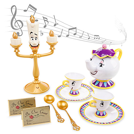 Beauty and the Beast Singing Tea Set ของแท้ นำเข้าจากอเมริกา