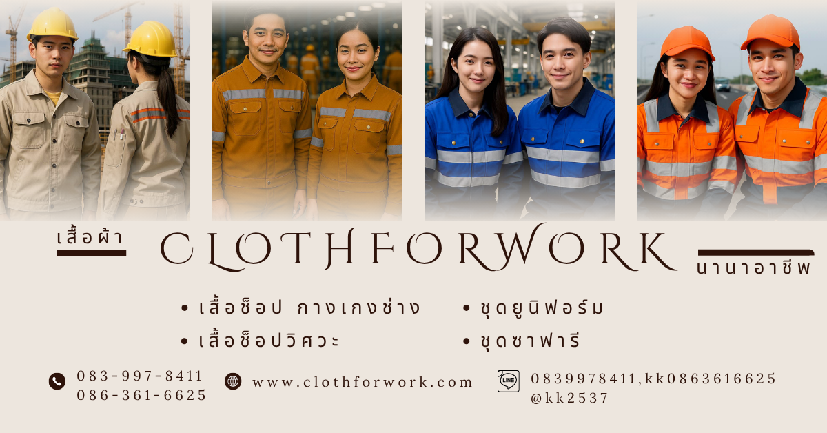 เสื้อผ้านานาอาชีพ