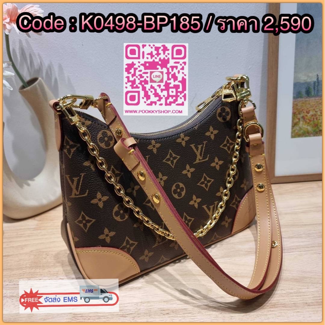 LV boulogne bag กระเป๋าสะพาย ดีไซน์คลาสสิครุ่นสุดปัง ขนาดกำลังดี ใช้งานได้สะดวกคล่องตัว วัสดุหนังแคนวาสทนทาน ปากกระเป๋ามีซิปเปิดปิด ภายในโล่งกว้าง ใส่ได้ทั้งกระเป๋าสตางค์ใบยาว มือถือ ของจำเป็นต่างๆ มาพร้อมสายสะพาย ปรับได้ตามชอบ และสายโซ่คล้องไหล่อีกหนึ่งเ
