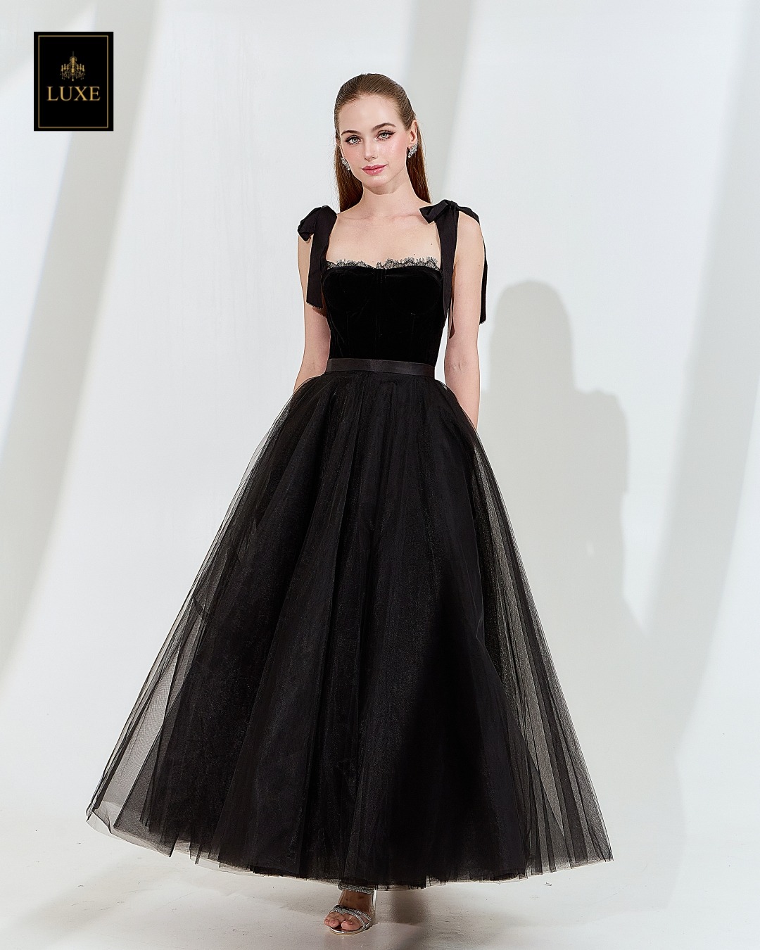 กระโปรงแฟชั่น กระโปรงบานทรงวงกลม ด้านในมีโครงช่วยให้กระโปรงบานสวย