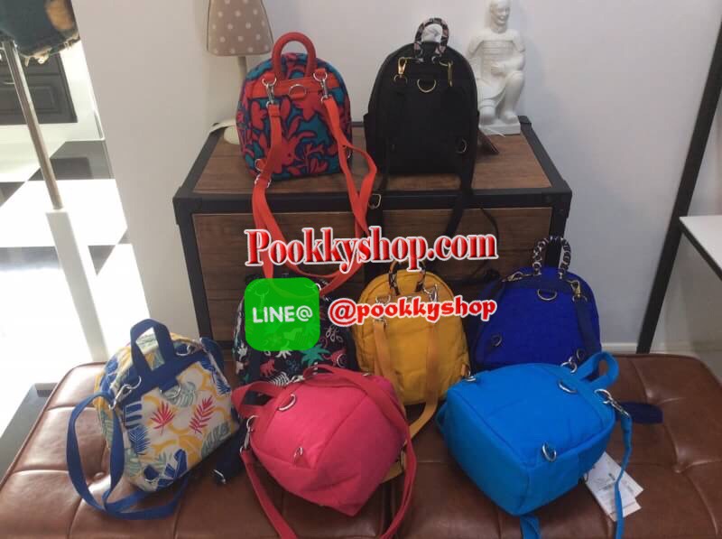 พร้อมส่ง รายละเอียด: New Arrival Kipling Mini nylon Backpack ( K12673 ) >> กระเป๋าเป้มินิรุ่นใหม่ล่าสุด วัสดุไนล่อน กันน้ำ บุด้วยนวมเพิ่มความนุ่ม เปิดปิด ด้วยซิป >>รูปทรงสวย ขนาดกะทัดรัด น้ำหนักเบา สีสันสดใส >>มาพร้อมสายถอดออกได้ สามารถ