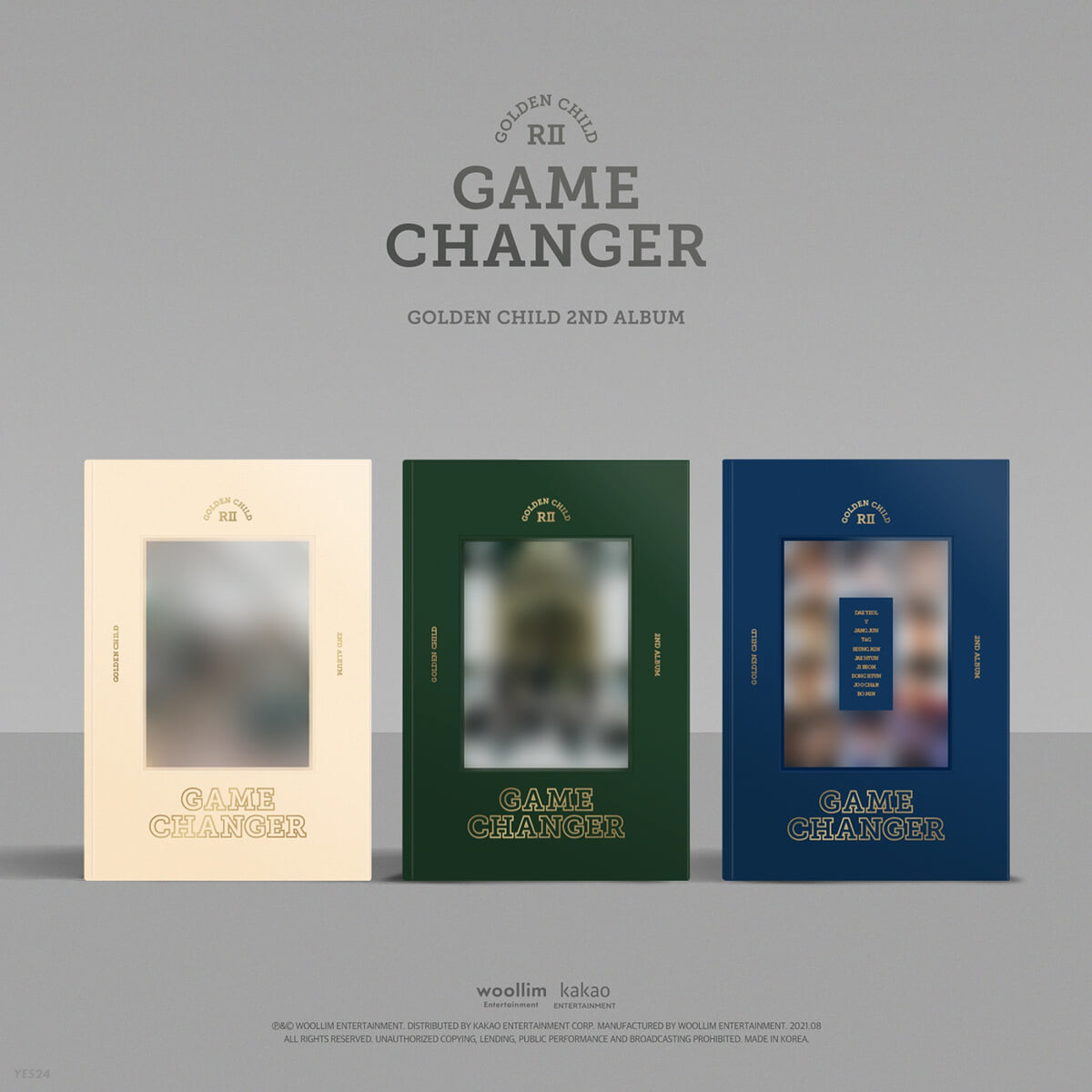 Golden Child 2nd Album - Game Changer (Standard Edition) ระบุเวอร์ชั่น