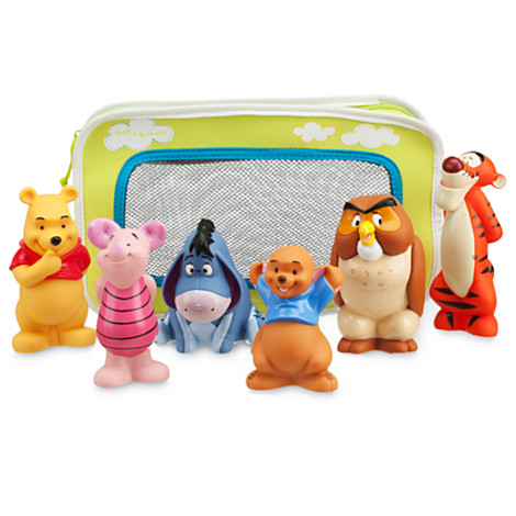 Z Winnie the Pooh and Pals Bath Toy Set for Baby