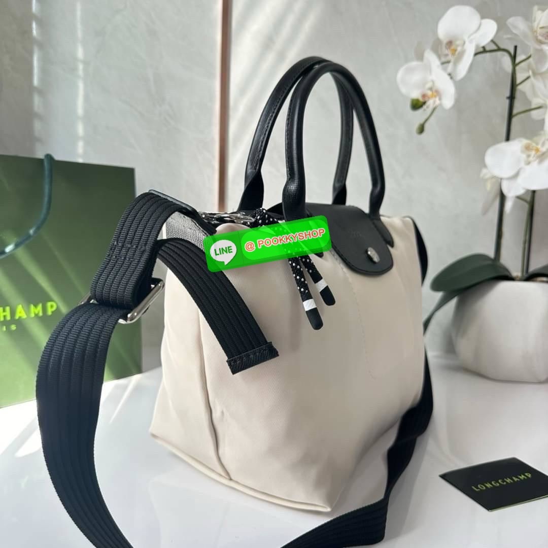 LONGCHAMP LE PLIAGE ENERGY MEDIUM HANDBAG 🔖กระเป๋าสะพายไหล่/ถือ คอลเลคชั่นใหม่สไตล์เรียบหรู ขนาดกลางจุของได้เยอะ
