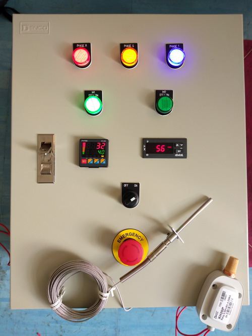 ออกแบบติดตั้ง ตู้ควบคุมอุณหภูมิ