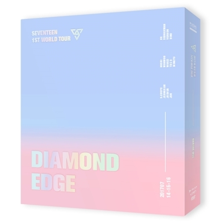2017 SEVENTEEN 1ST WORLD TOUR (DIAMOND EDGE IN SEOUL) CONCERT DVD 3 DISC