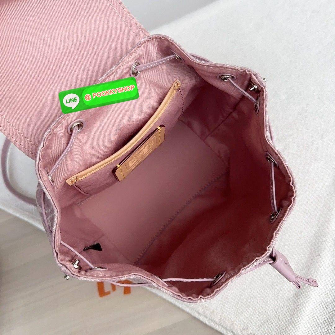 Coach Riya Backpack 21 Women Backpacks Shoulder Bag with Full Set of Coach Package