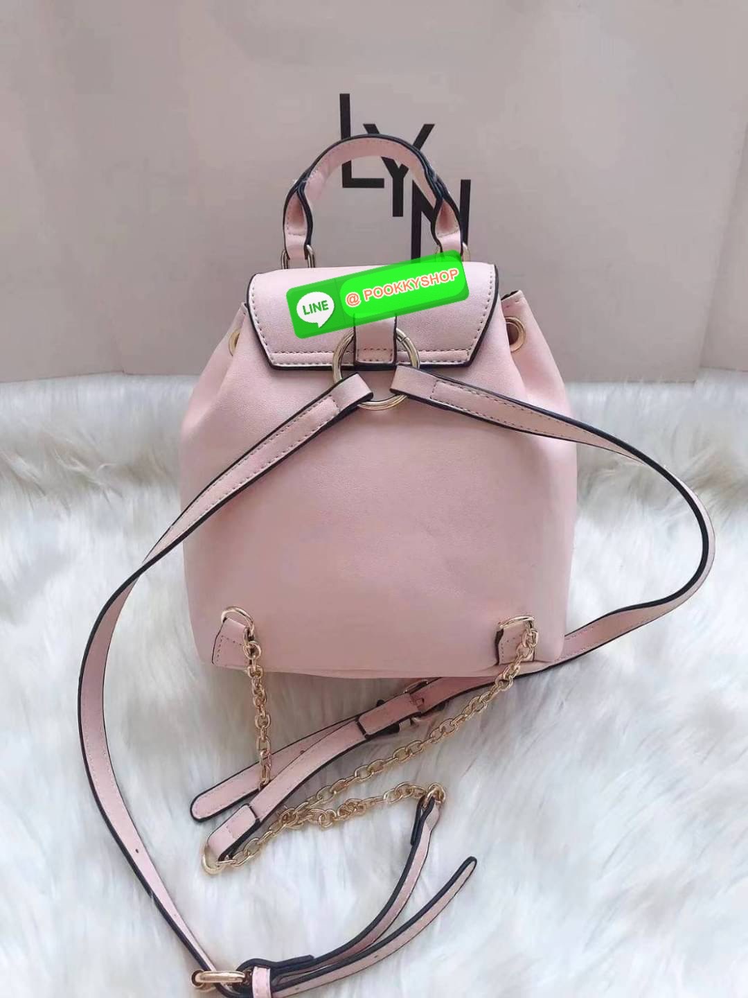 กระเป๋า Lyn เป็นเป้ได้ สะพายข้างได้ คอลเลคชั่นใหม่ งานแท้Outlet