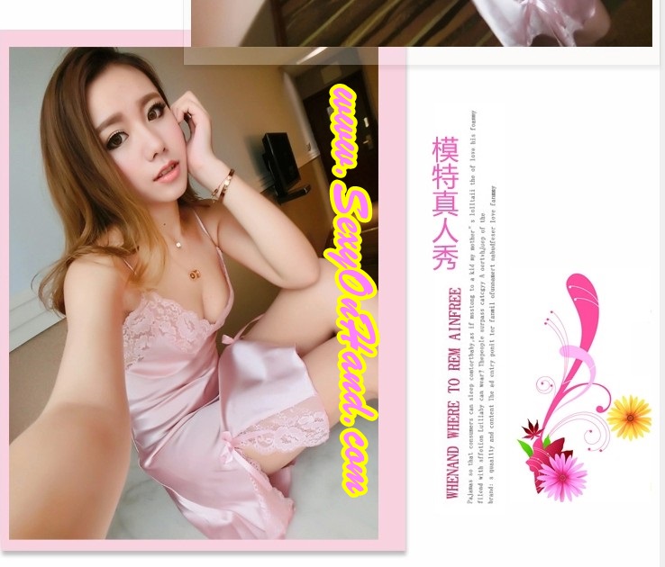 ชุดนอนผ้าไหม ชุดนอน ผ้าไหม งานเกรด AAA สีชมพูอ่อน สวยหรูไสตล์คุณหนูหรูๆ แต่งลูกไม้ช่วงขอบอก ปลายแต่งริบบิ้นและลูกไม้ แบบคลาสสิคมีระดับมากๆคะ