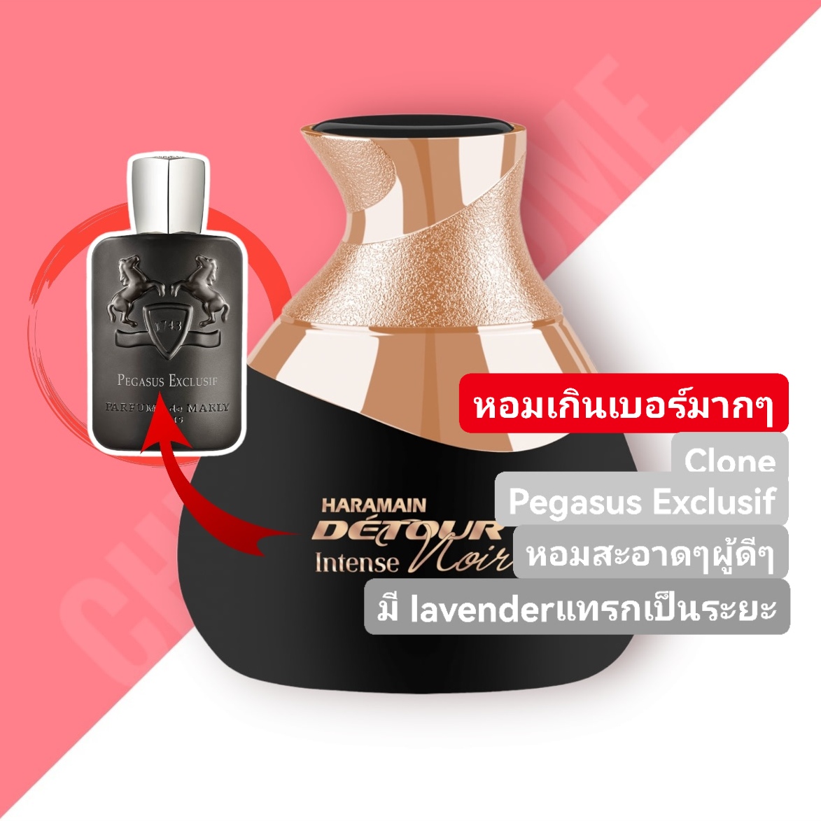 น้ำหอม Al Haramain Detour Noir Intense EDP