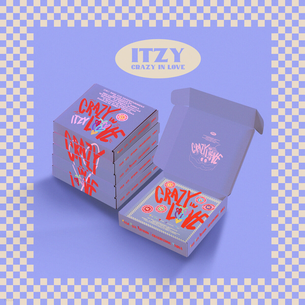 ITZY 1st Album - CRAZY IN LOVE (Random ver.)