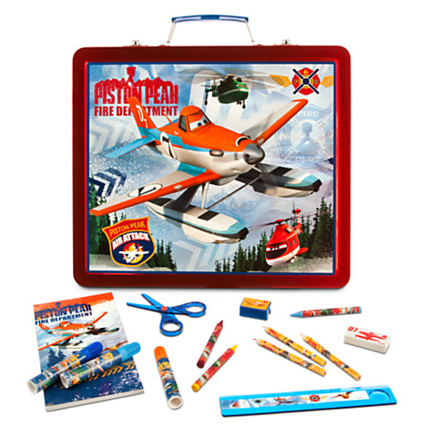 Tin Art Case Set - Planes Fire & Rescue