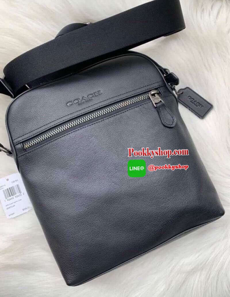 🌼พร้อมส่ง🌼 กระเป๋าผู้ชาย Coach F68014 Houston flight bag